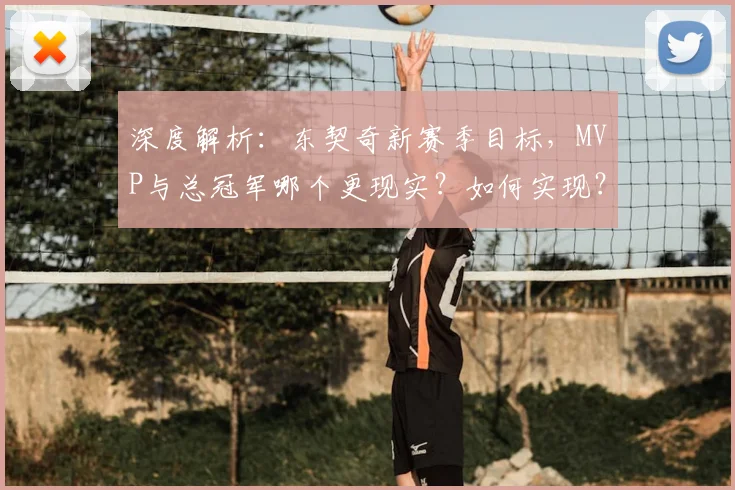 深度解析:东契奇新赛季目标,MVP与总冠军哪个更现实?如何实现?